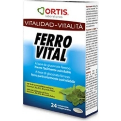Ferro Vital 24 Compresse - Integratore a base di ferro e vitamine
