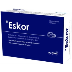 Eskor 20 capsule - Integratore per il colesterolo