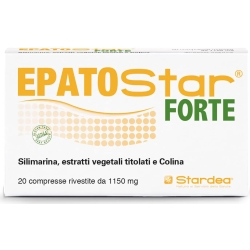 Epatostar Forte 20 Compresse - Integratore Utile Per La Funzione Epatica