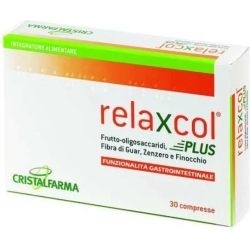 Relaxcol Plus 30 compresse - integratore per il benessere gastrointestinale