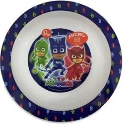 PJ Masks - Piatto Fondo Colore Blu