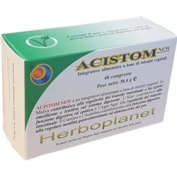 Acistom New 48 Compresse - Integratore Per Il Transito Intestinale