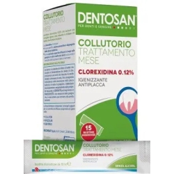 Collutorio monodose 0,12% - Confezione da 15 bustine