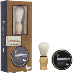 Fuzzy Duck Men's - Set da barba crema 100 ml + pennello
