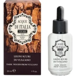 Legni scuri di vulcano - olio ammorbidente barba 30 ml