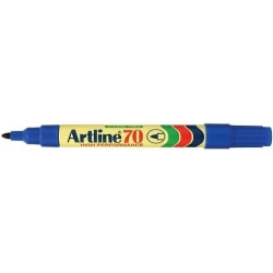 70 - marcatore permanente 12 pennarelli blu