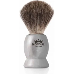 pennello da barbiere Burton Tasso argento silvertip
