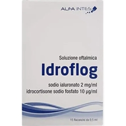 idroflog Collirio - 15 flaconcini da 0,5 ml