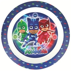 PJ Masks - Piatto Piano per Microonde