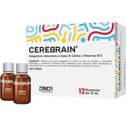 Cerebrain 12 flaconcini da 10 ml - Utile alla funzione cognitiva - Damor