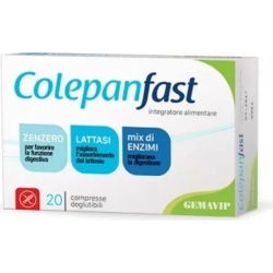 colepanfast 20 cpr- integratore per la funzionalità digestiva