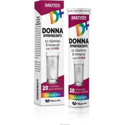 Massigen Dailyvit+ Donna 20 Compresse Effervescenti - Integratore Multivitaminico