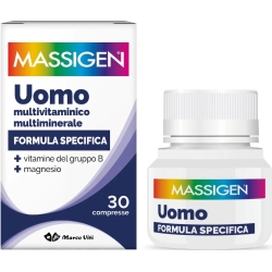 Massigen Dailyvit+ Uomo 30 Compresse - Integratore Multivitaminico