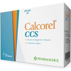 Calcorel CCS 20 bustine - Integratore di Magnesio e Potassio