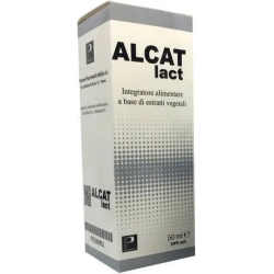 Alcat Lact Gocce 50 ml - Integratore Per l'Intolleranza Al Lattosio
