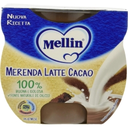 Merenda Latte e Cacao - 2 Vasetti da 100 gr