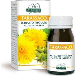 Tarassaco Estratto Secco Titolato Al 2% In Inulina 60 Compresse - Integratore Per Il Benessere Epatico
