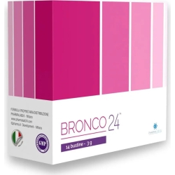 Bronco24 14 bustine - Integratore per l'Apparato Respiratorio