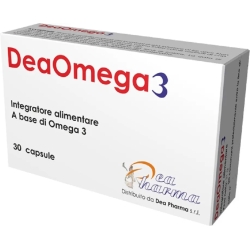 DeaOmega3 30 capsule - Integratore a base di Olio di Pesce