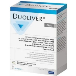 Duoliver Plus 24 Compresse Integratore per la funzione epatica