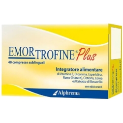 Emortrofine Plus 40 Compresse - Integratore per le emorroidi