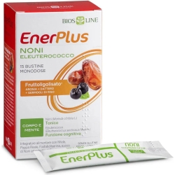 Enerplus Noni 15 Bustine da 10 ml - Integratore alimentare per il tono psico fisico