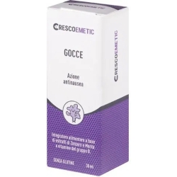 Crescoemetic Gocce 30 ml - Integratore ad azione antinausea