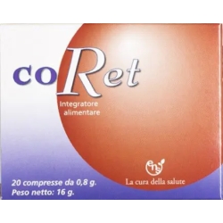 Coret 20 Compresse - Integratore alimentare per la vista