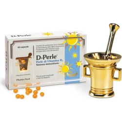 D-Perle 40 Capsule - Integratore Utile Alle Ossa Dei Bambini