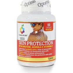 Optima Naturals Colours of Life Skin Protection 60 Capsule - Integratore contro l'invecchiamento