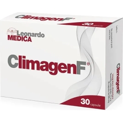 Leonardo Medica climagen f 30 capsule - integratore per i disturbi della menopausa