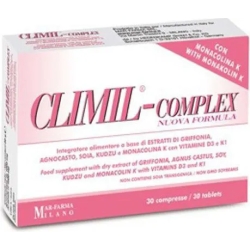 Climil Complex 30 Compresse - Integratore Per Sintomi Della Menopausa