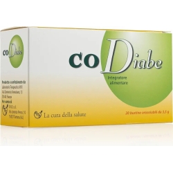 Codiabe 20 bustine - integratore alimentare ad azione antiossidante