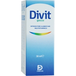 Divit Gocce 30 ml - Integratore multivitaminico pediatrico
