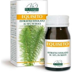 Equiseto Estratto Titolato 60 Pastiglie - Integratore Per Il Benessere Dei Capelli