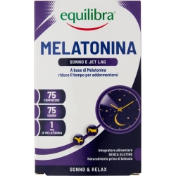 Melatonina Equilibra 75 compresse - Integratore per il Sonno