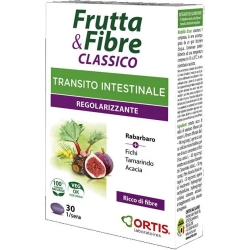 Frutta & fibre classico - 30 compresse per il transito intestinale