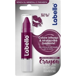 LABELLO Crayon Lipstick - Balsamo Labbra Colorato N. 04 Black Cherry