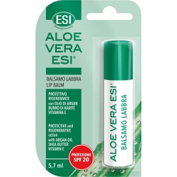 Esi Aloe Vera - Balsamo Labbra SPF20 Idratante Rigenerante E Protettivo 5,7 ml