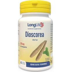 Longlife Dioscorea 60 Capsule Vegetali - Integratore Per Menopausa E Sintomi Premestruali