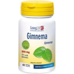 Longlife Gimnema 60 Capsule Vegetali - Integratore Utile Al Controllo Del Senso Di Fame