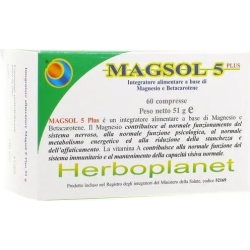 Magsol 5 Plus 60 cpr - Integratore utile al sistema nervoso