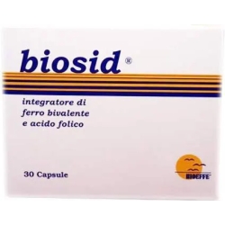 Biosid 30 capsule - Integratore di Ferro Bivalente e Acido Folico