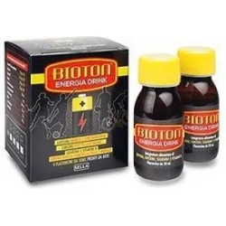 Bioton Energia Drink 4 Flaconi da 50ml - Integratore per stanchezza mentale e fisica