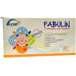 Fabulin 10 Flaconcini da 10 ml - Integratore Multivitaminico
