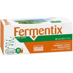 Fermentix 12 Flaconcini Gusto Amarena - Integratore Per La Flora Batterica Intestinale
