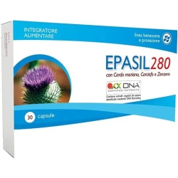Epasil 280 30 cps - Integratore utile per la funzionalità epatica