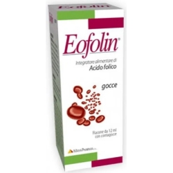 Eofolin Gocce 12 ml - Integratore a base di Acido Folico