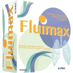 Fluimax 20 Bustine Da 4 gr - Integratore Per Le Vie Respiratorie