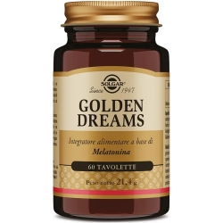 Golden Dreams Solgar 60 Tavolette - Integratore per il sonno